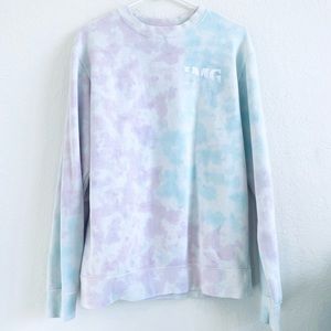 IMG Academy tie dye crewneck sweatshirt